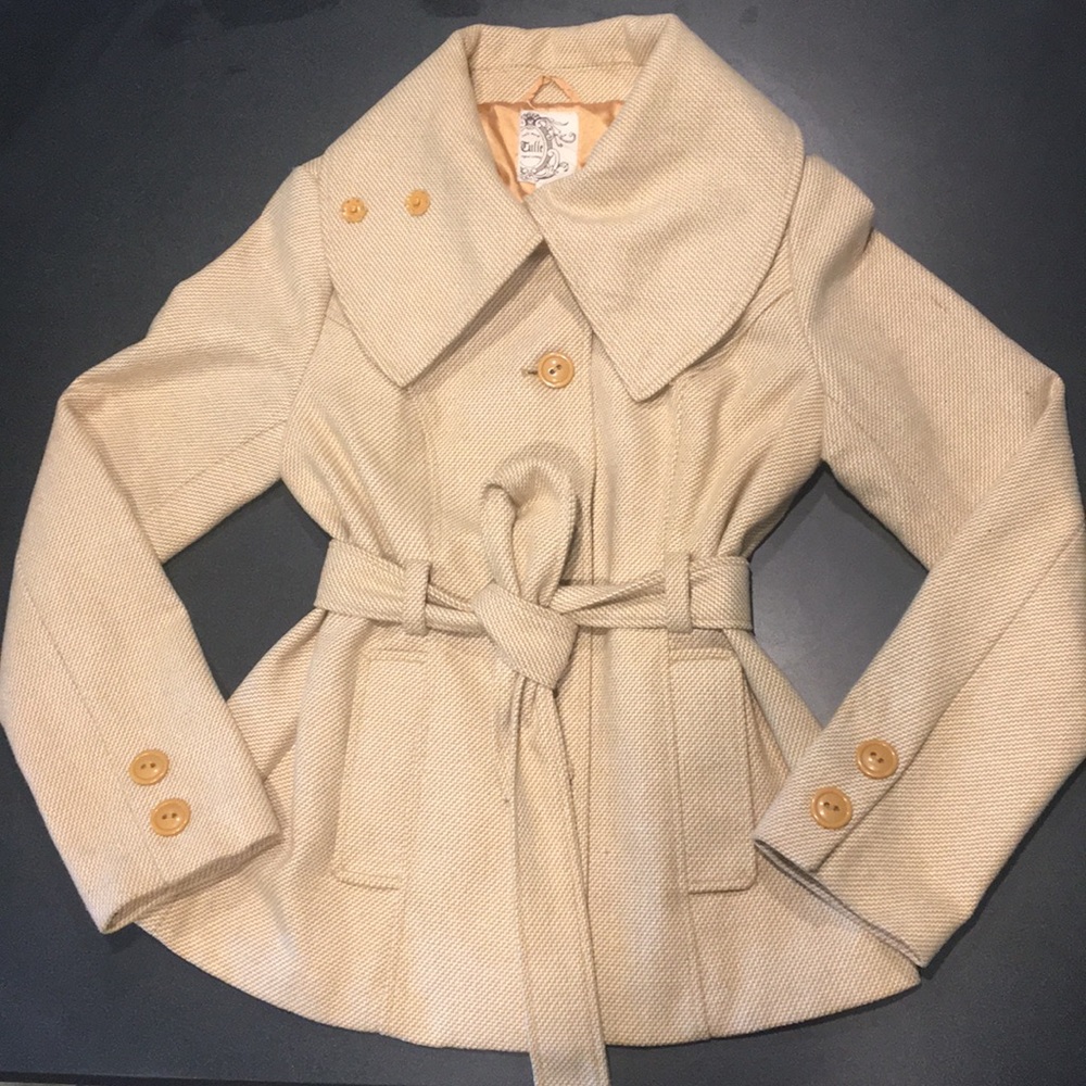 Yellow & Beige Julie Jacket